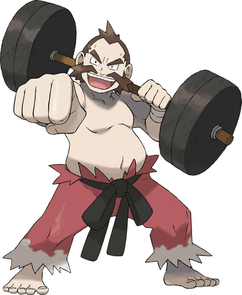 Chuck, Cianwood Gym’s Leader