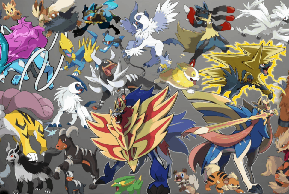 Dog Inspired Pokemon Characters