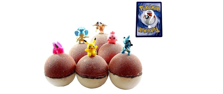 Pokémon Bath Bombs