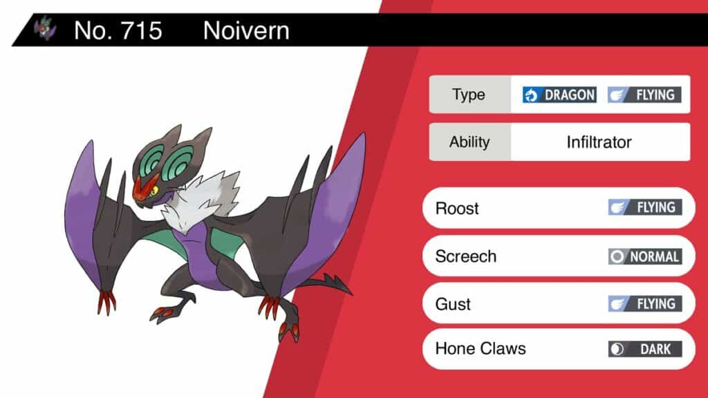 Noibats Moveset
