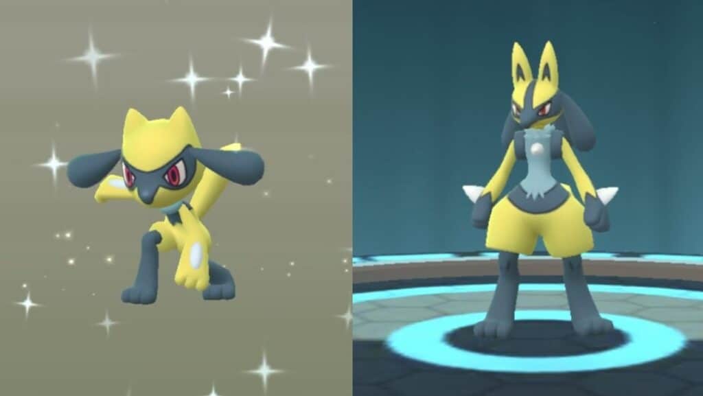 Shiny Lucario