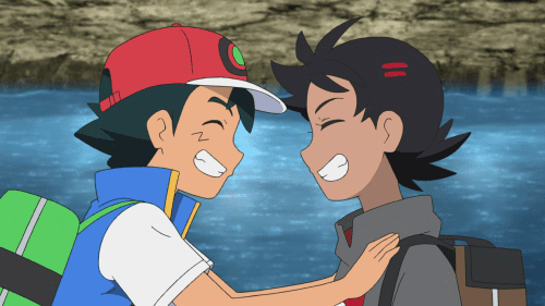 ASH AND GOH