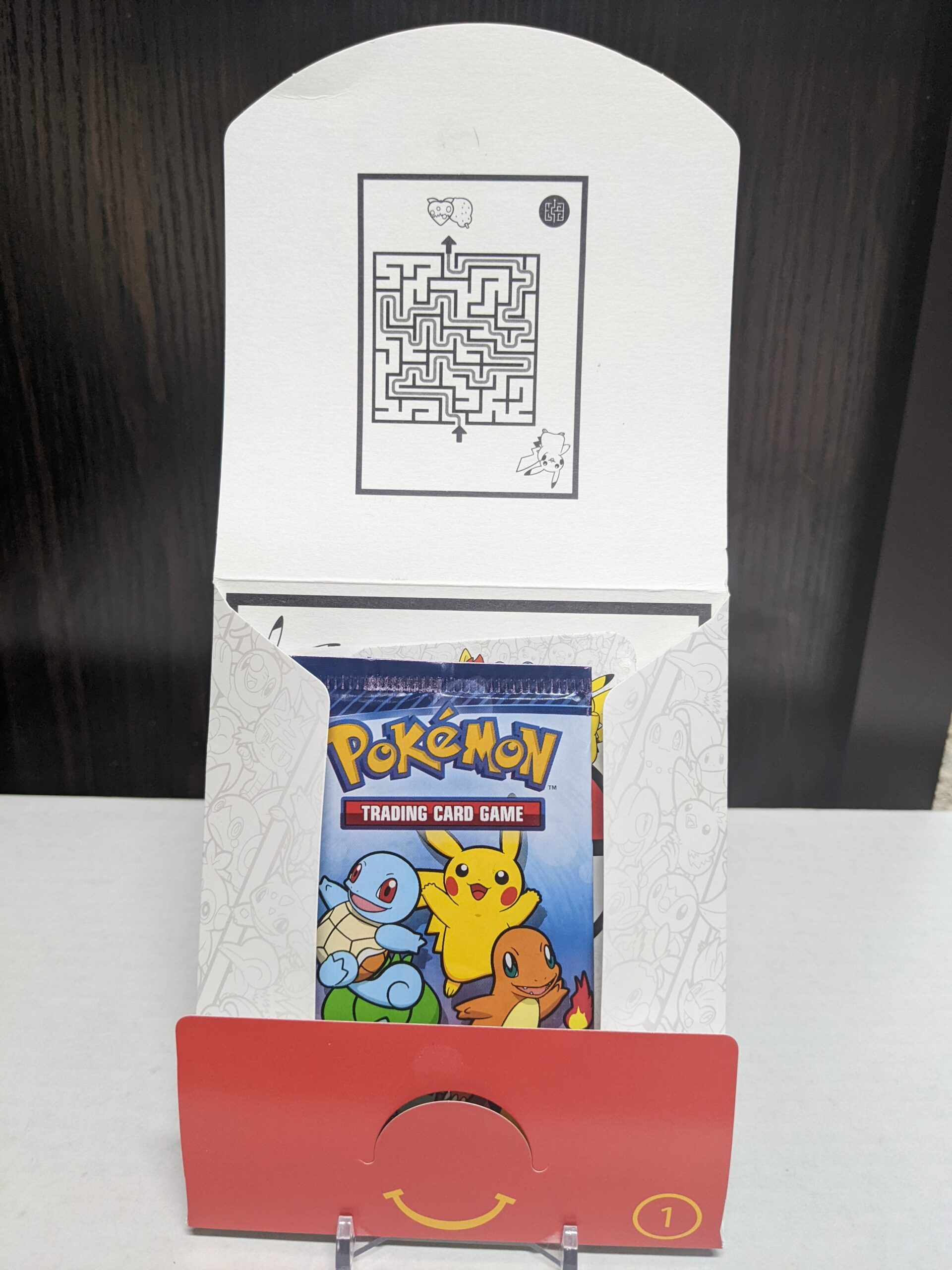 Happy Meal Card Pack Packaging