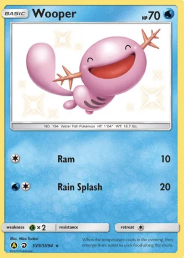 Wooper Card