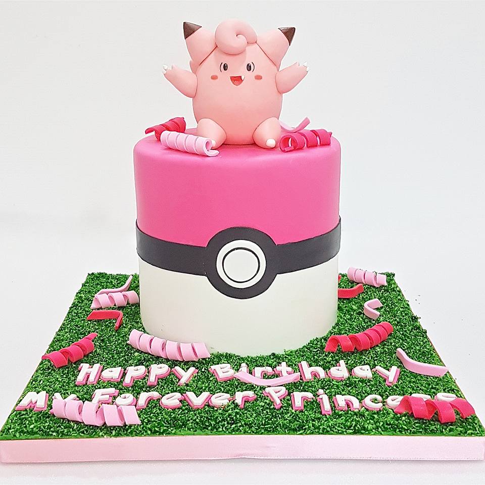 Clefairy Cake by Celebrate with Cake