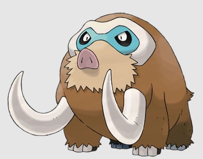 Elephant Pokemon Mamoswine