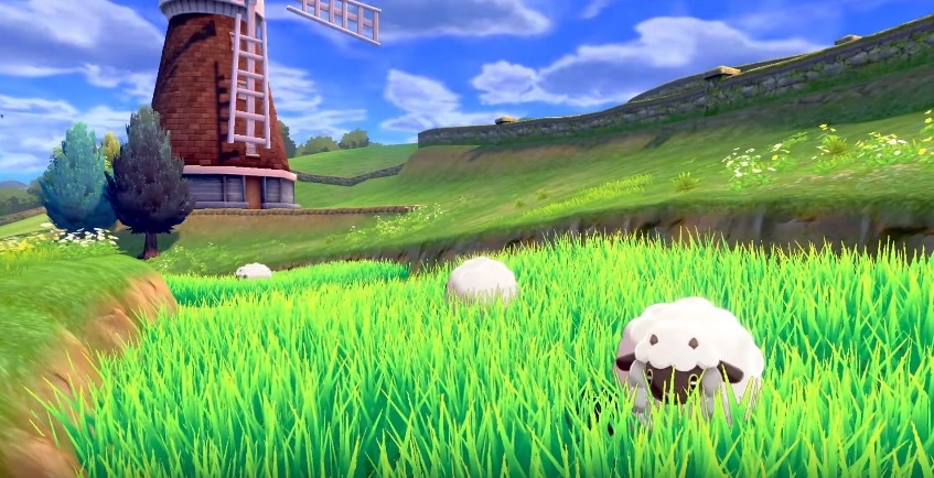Wooloo in the Grass