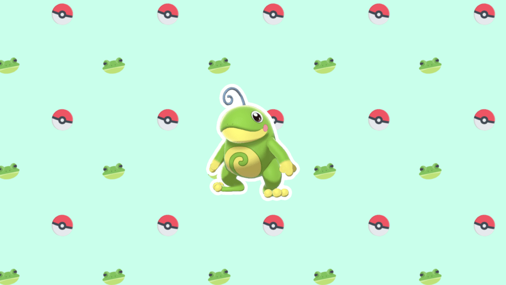 politoad on background