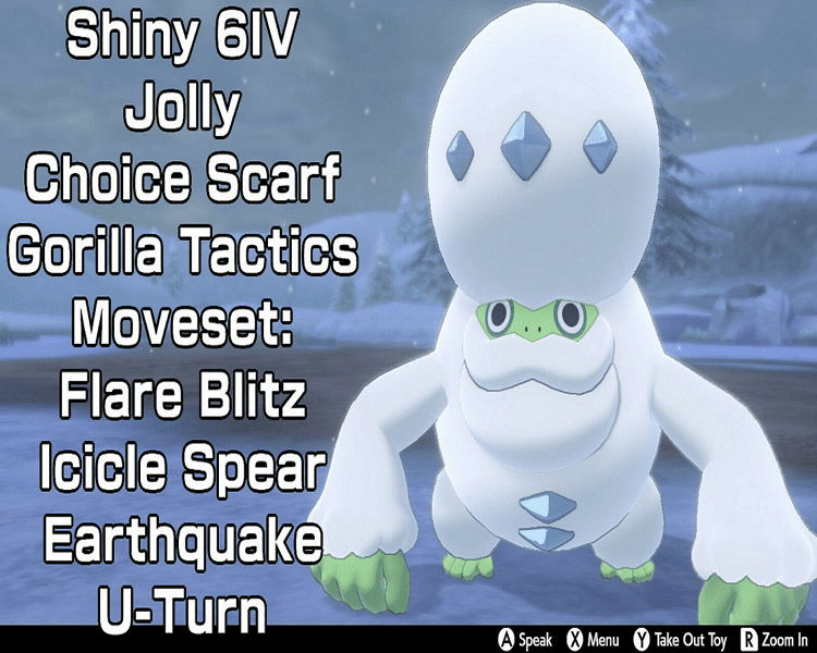 Galarian Darmanitan, Ice