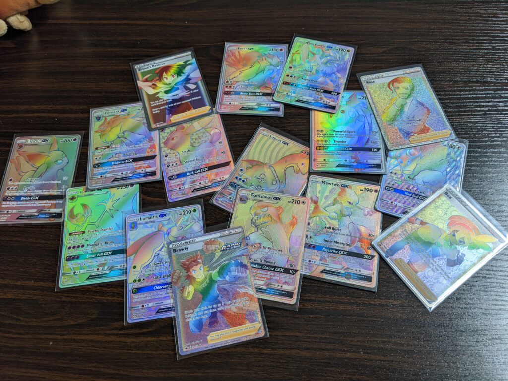 Rainbow rare pokemon cards2