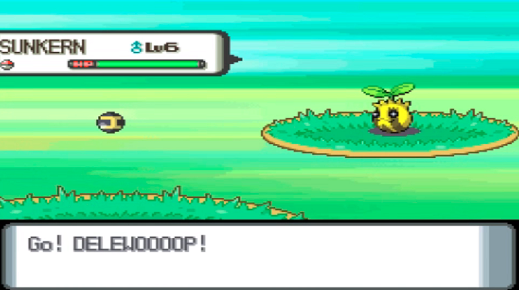 Sunkern in Diamond and Pearl