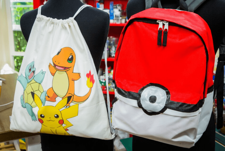creating own pokemon backpack