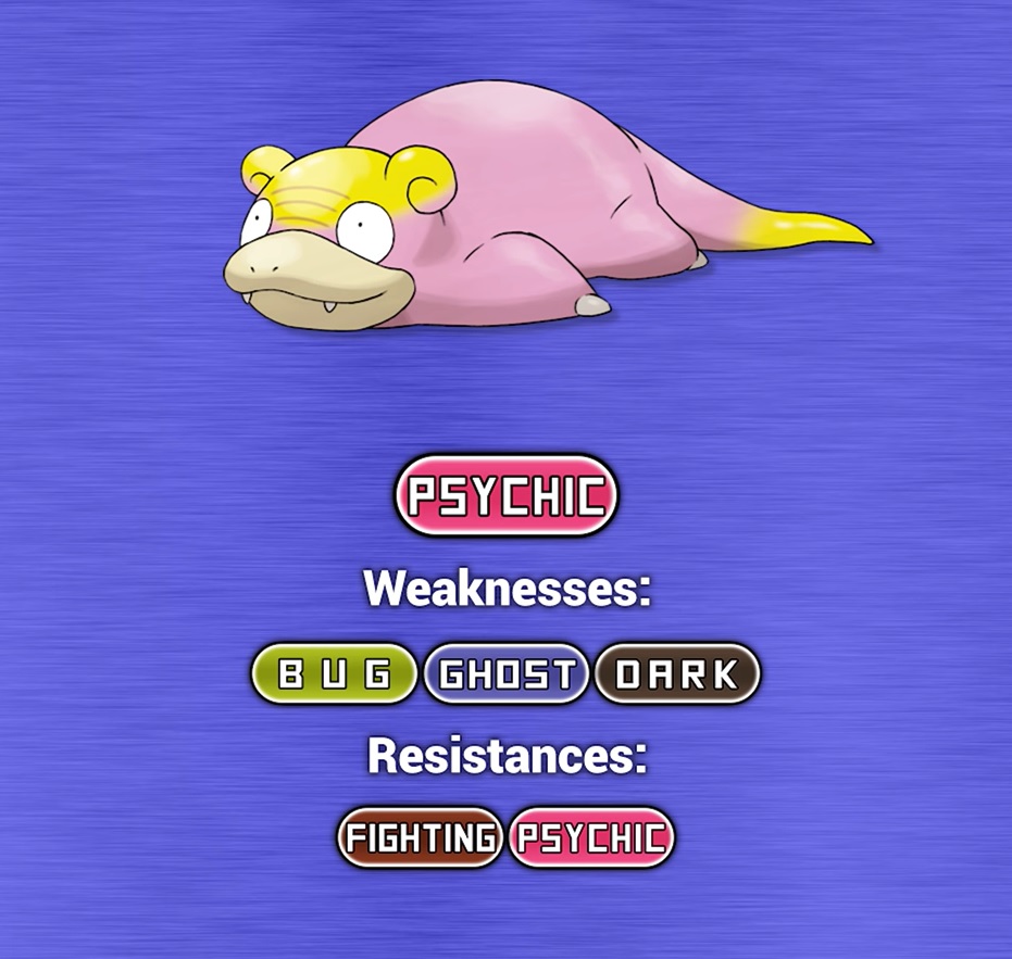 Type, Weaknesses, and Resistances