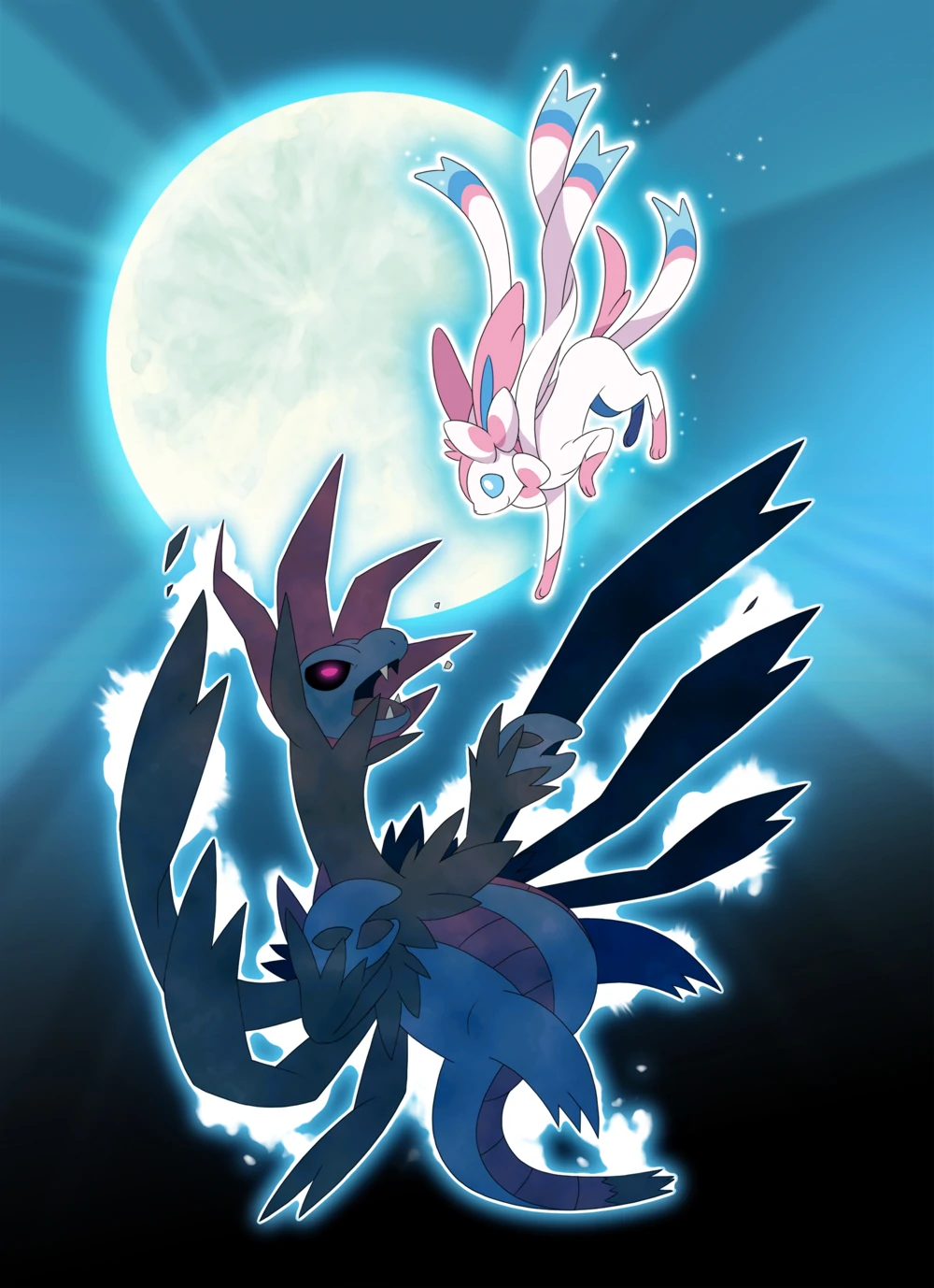 Sylveon and Hydregion