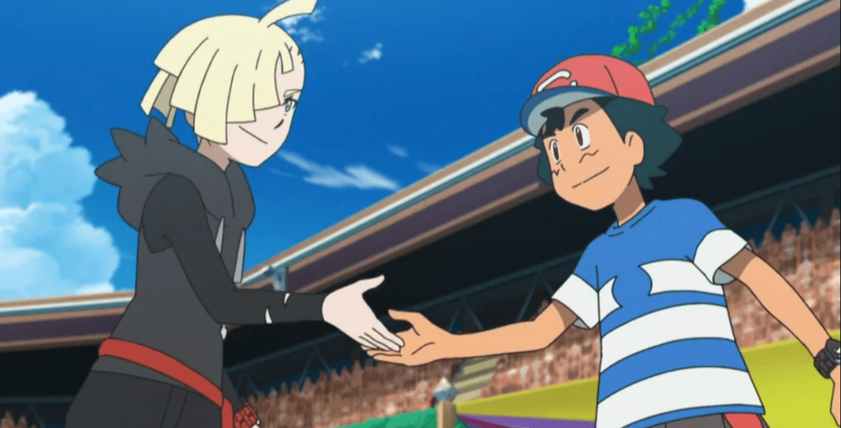 Ash and Gladion
