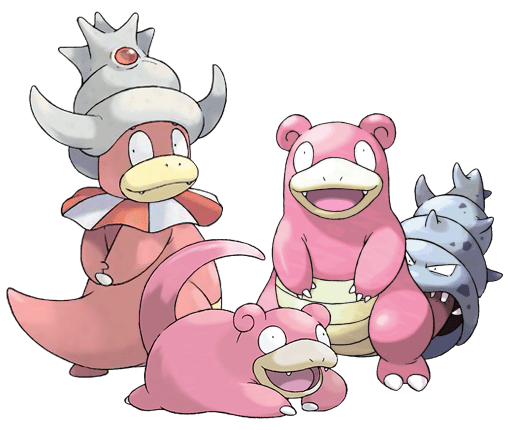 Slowpoke-Slowbro-Slowking