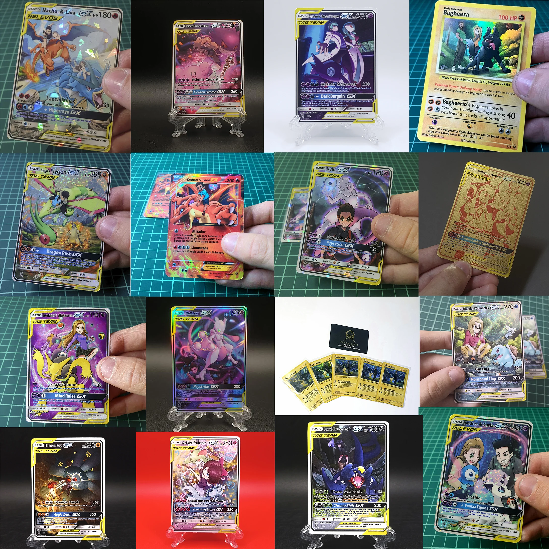 Fivver Custom Physical Pokemon Card