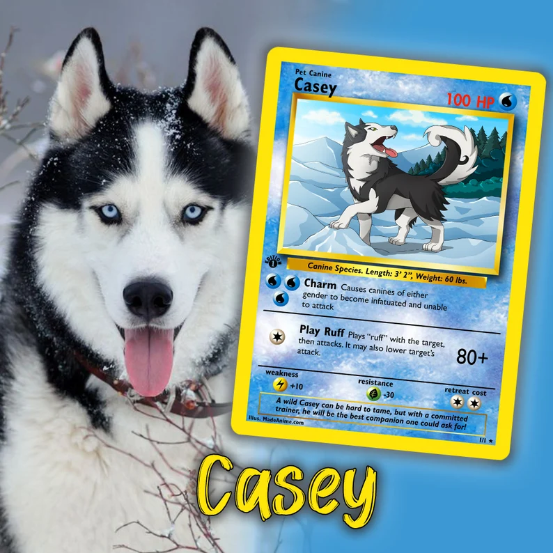 Made Anime Custom Pokemon Cards