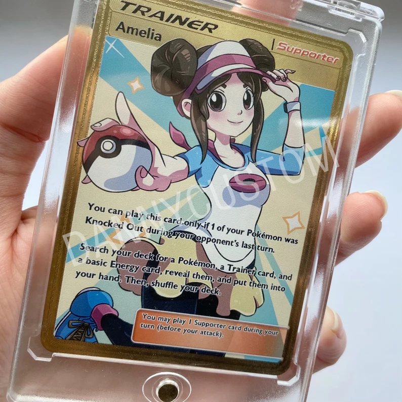 Custom Metal Pokemon Card