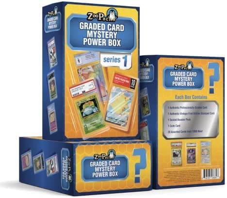Zoo Packs Pokemon Graded Card Mystery Power Box