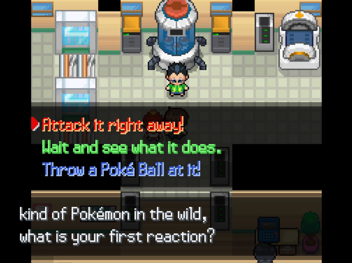 Pokemon Uranium Pokemon Trainer Aptitude Test gameplay