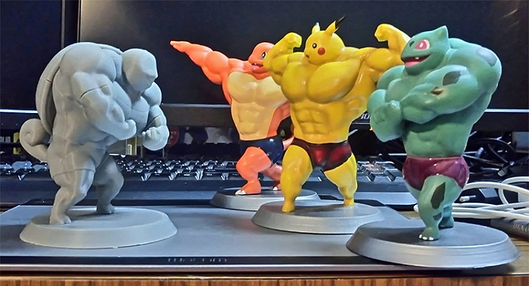 ultra swole pokémon figures