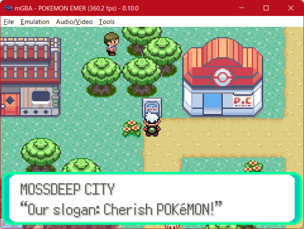 mossdeep city - space centre attack!