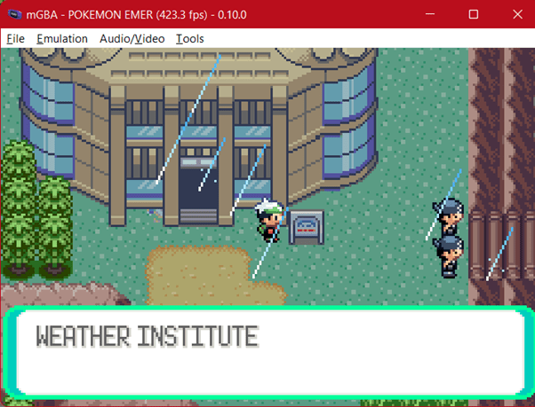 rainy route 119 and fortree city