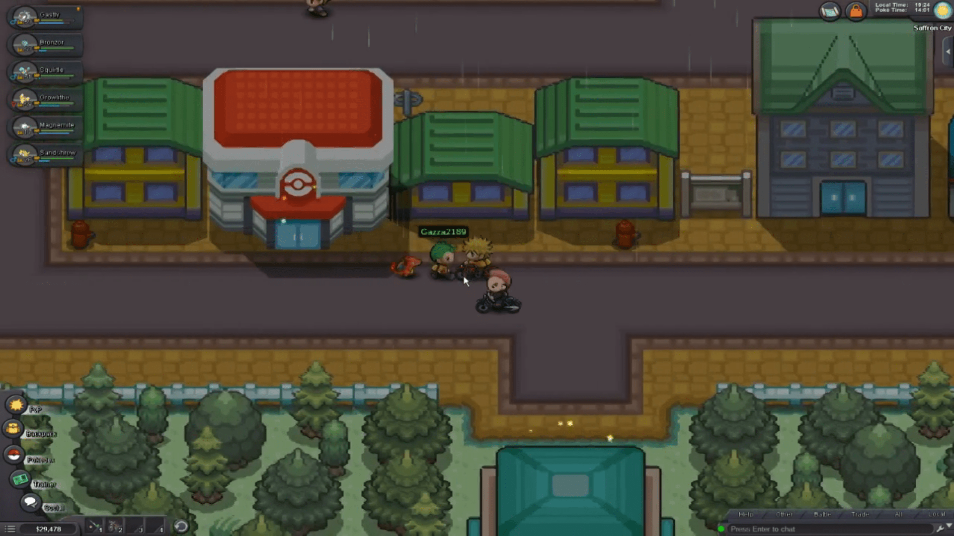 saffron city pokemon revolution