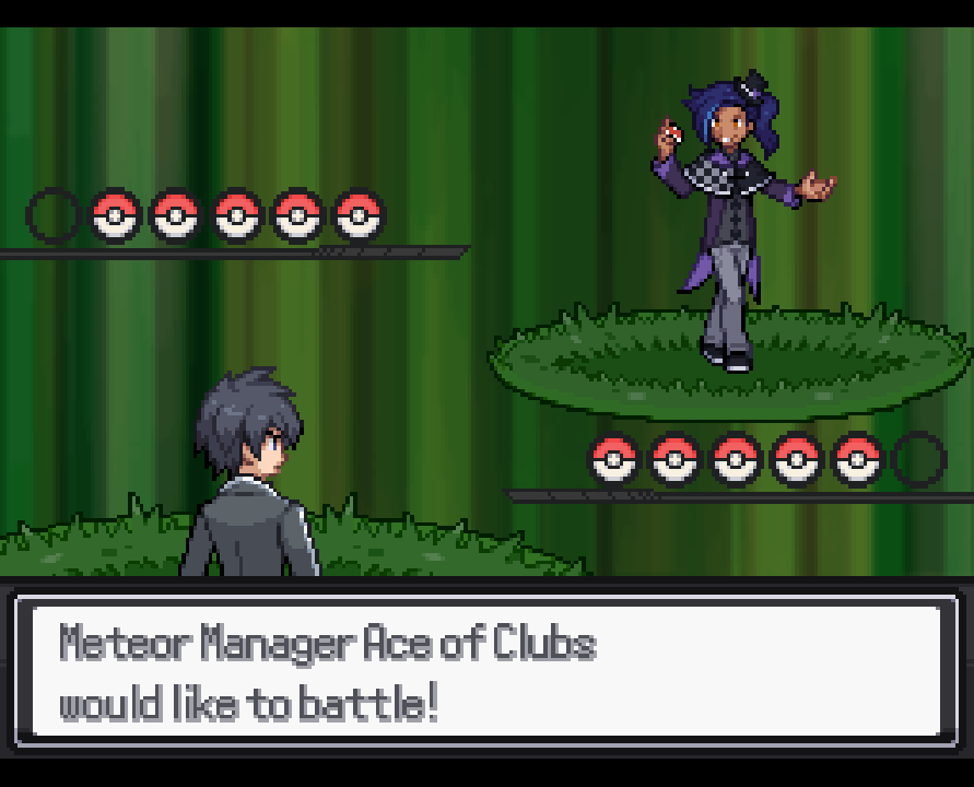 battle with manager ace of clubs