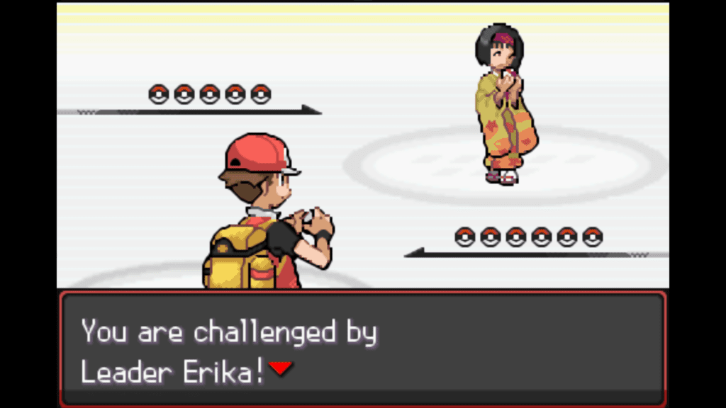 celadon gym leader erika in radical red