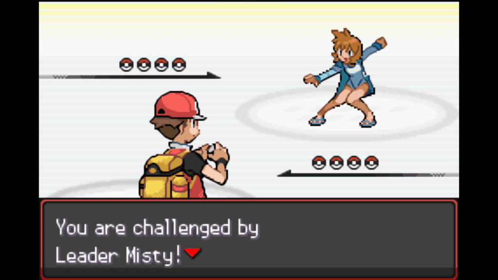 cerulean gym leader misty in radical red