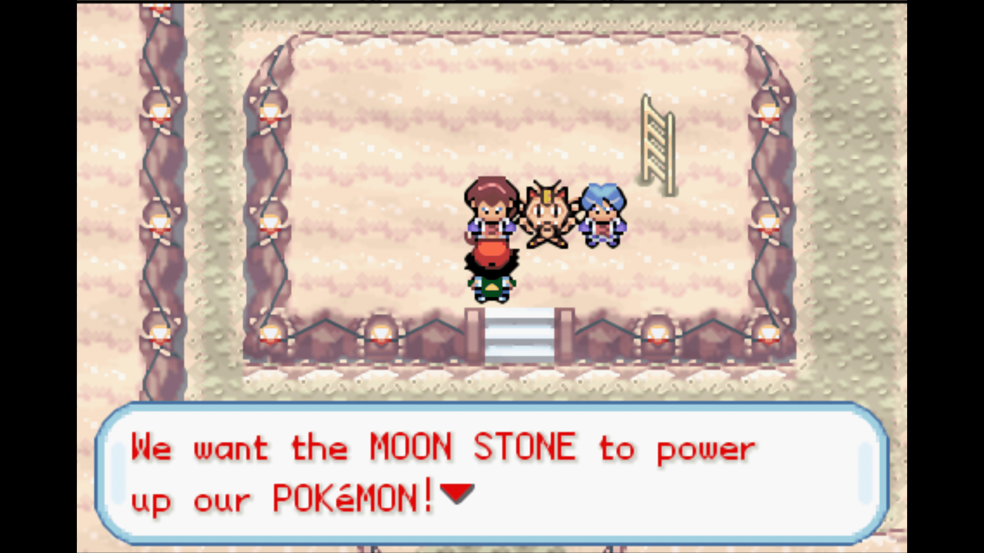 team rocket chasing the moon stone