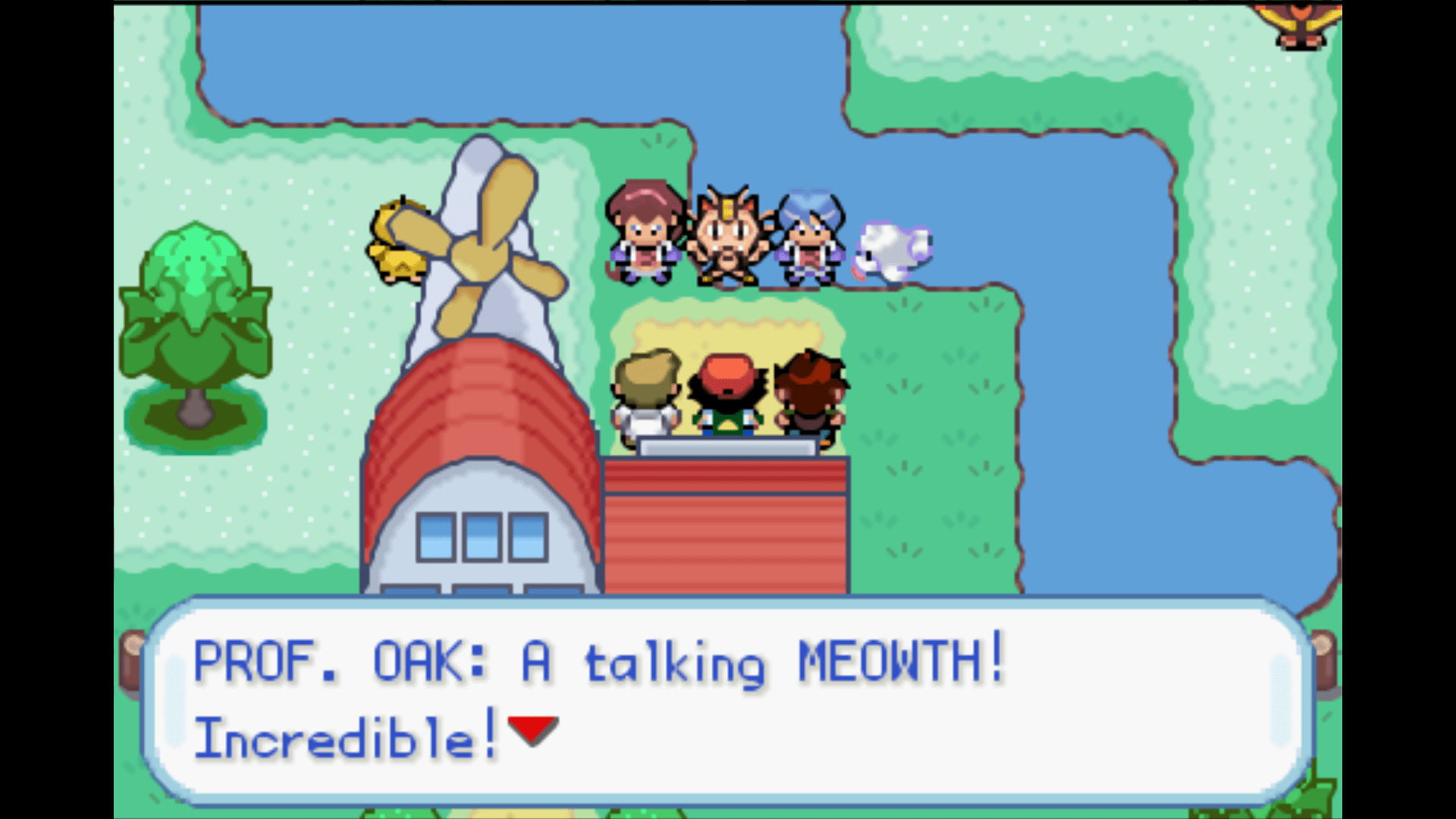 Pallet Town in Ash Gray