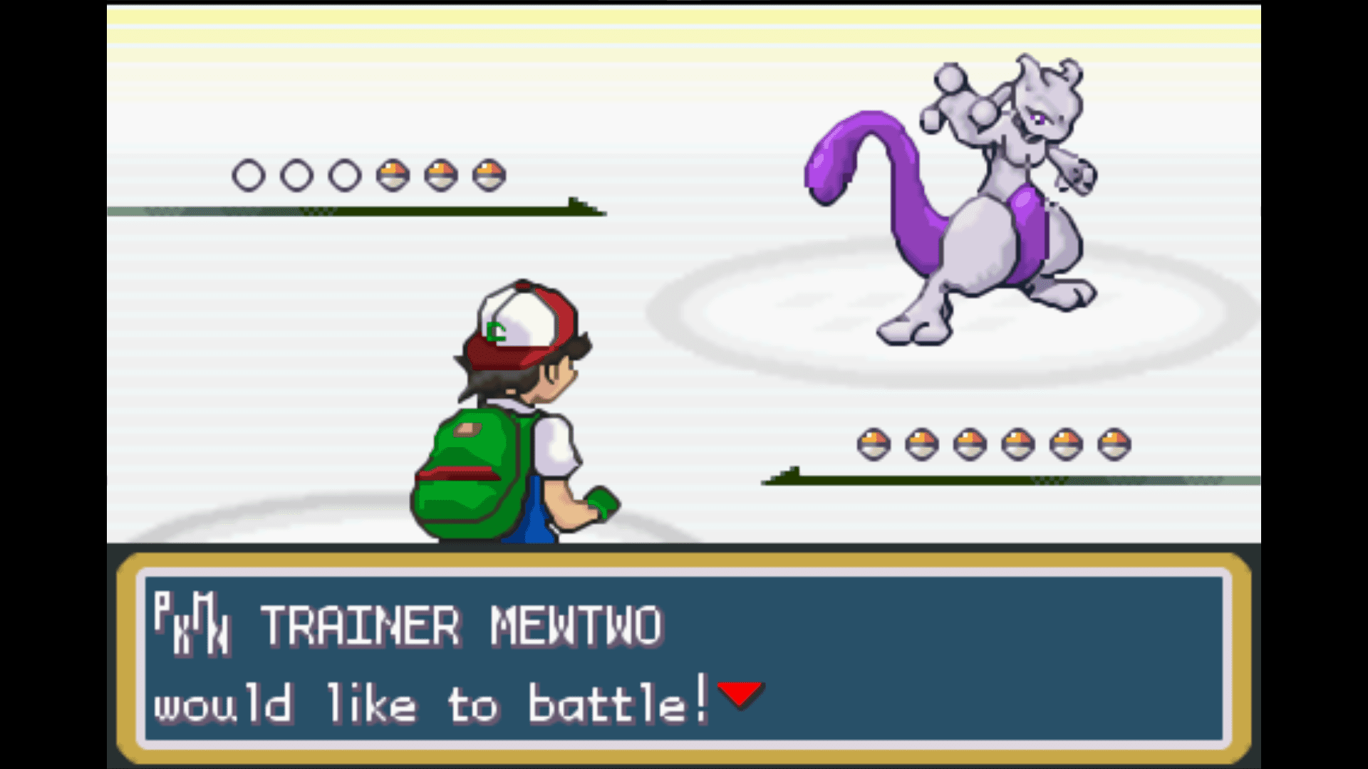 Battling Mewtwo