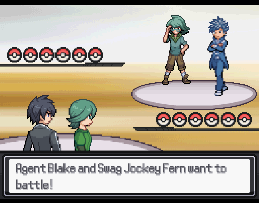 agent blake and swag jockey fern battle