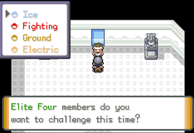 pokemon dark cry elite four members