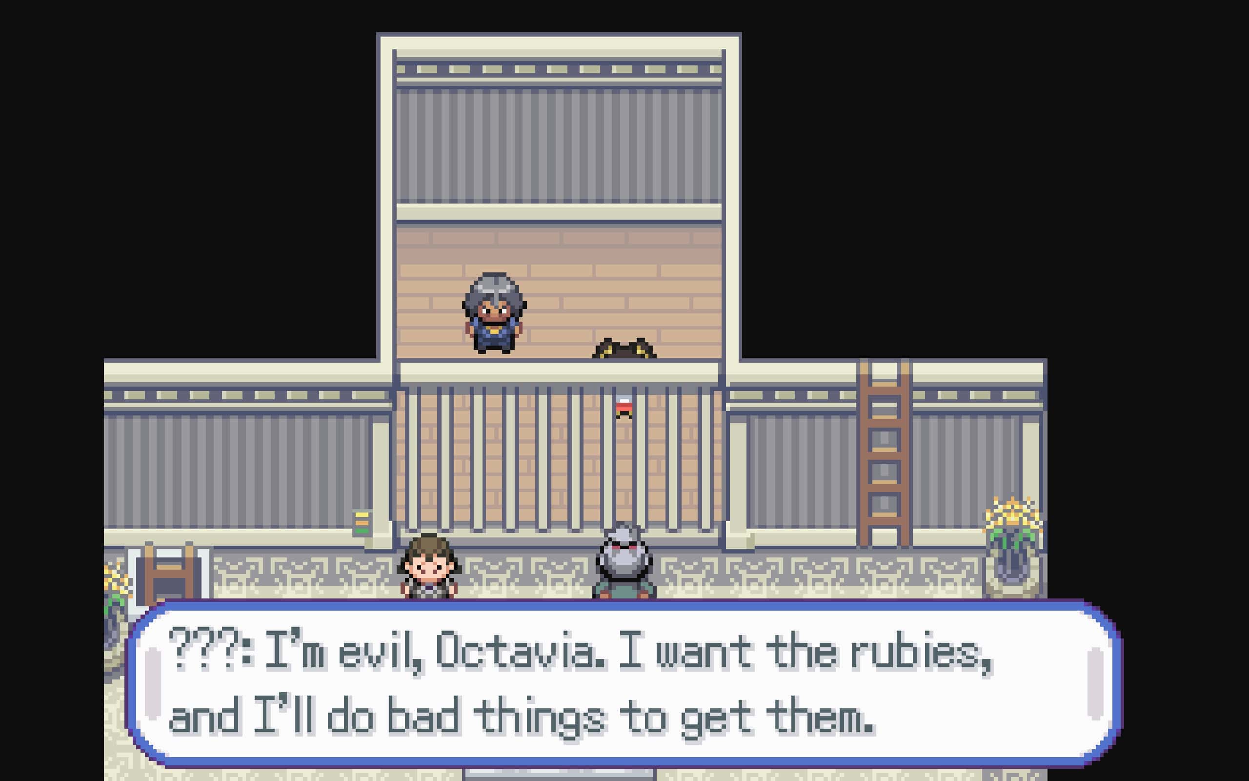 Pokemon Halcyon: Underground Hideout Grandpa