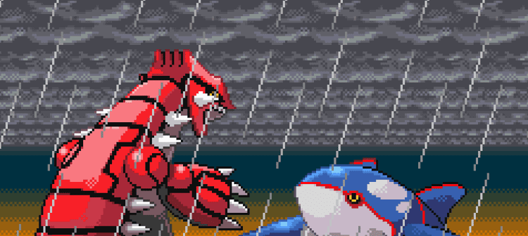 pokemon quetzal groudon and kyogre