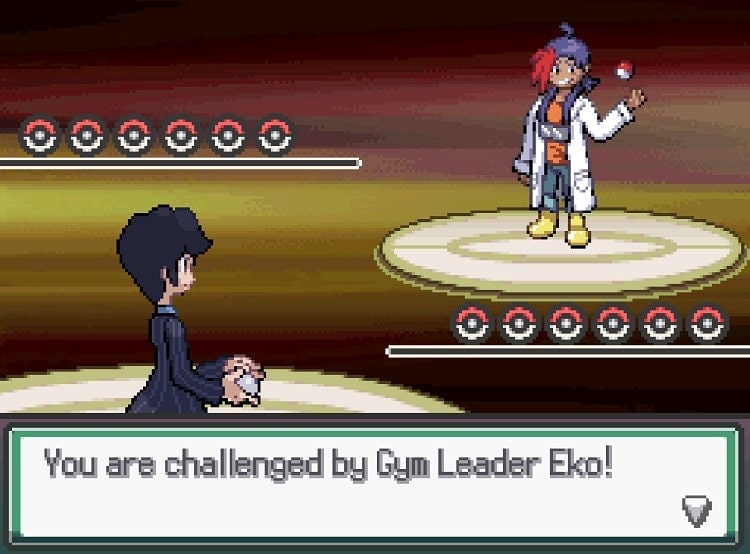 pokemon tectonic elite four eko battle