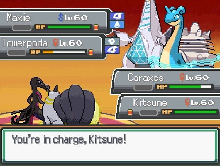 pokemon tectonic gym leader samorn double battle