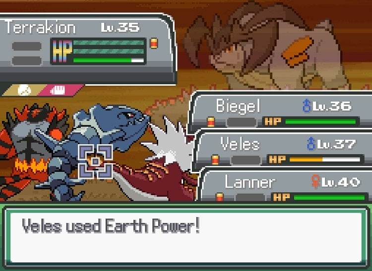 pokemon tectonic legendary terrakion avatar battle