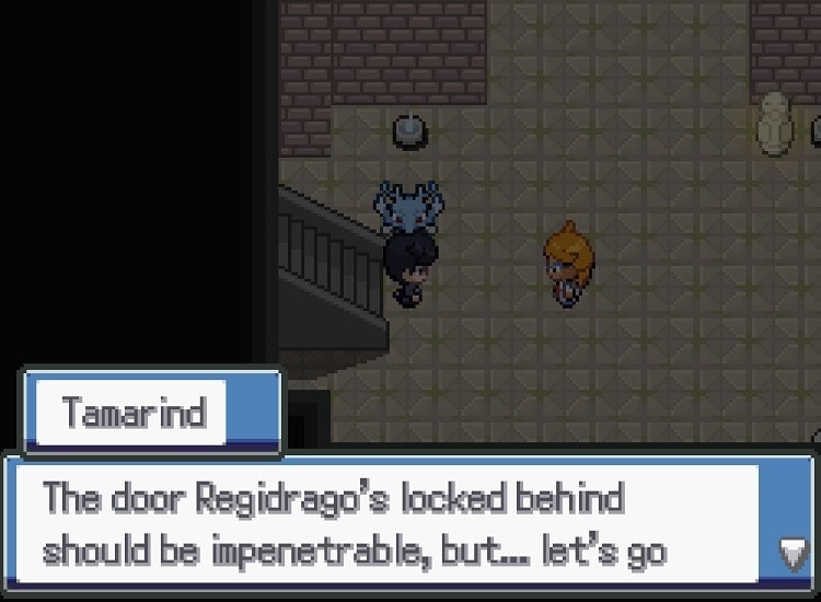 pokemon tectonic professor tamarind in the sewers